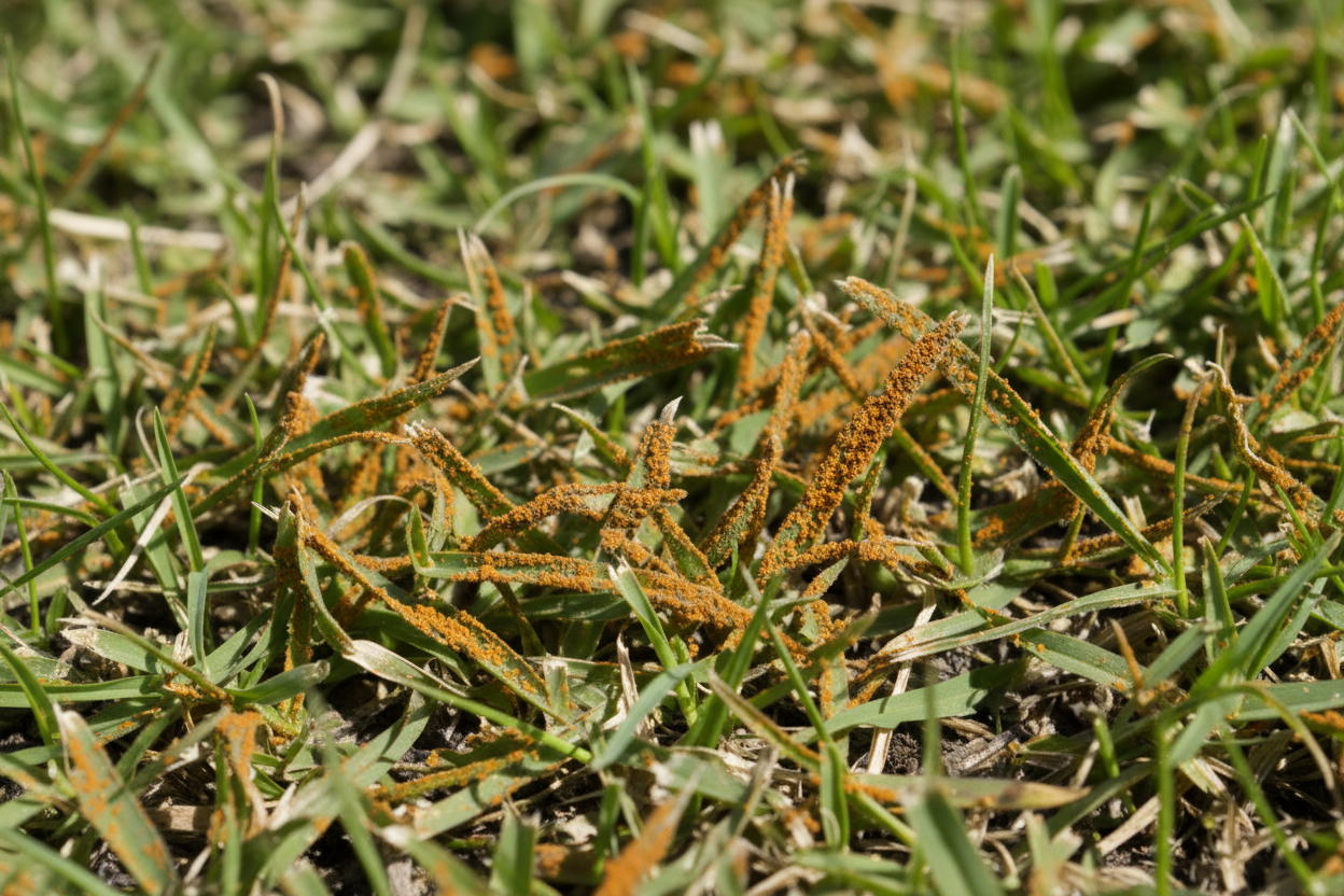 Lawn Rust - What causes it &amp; Why - Not what you think