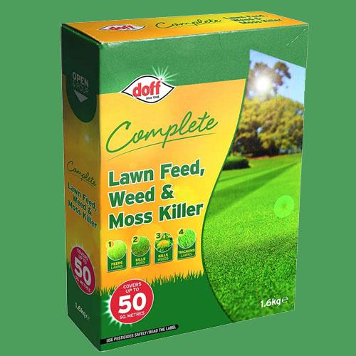 Fast Acting Lawn Feed and Weed + Moss Killer DOFF