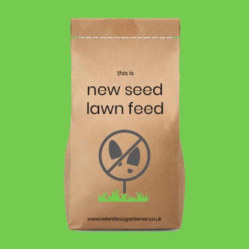 Pre Seed & New Lawn Feed & Fertiliser for seed or turf on UK lawns