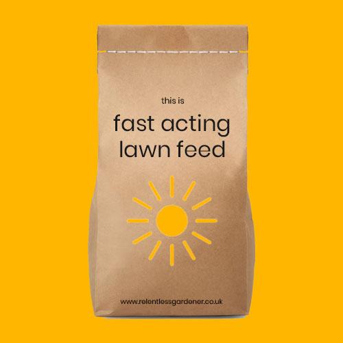 Fast Acting Spring Summer Lawn Feed Fertiliser UK